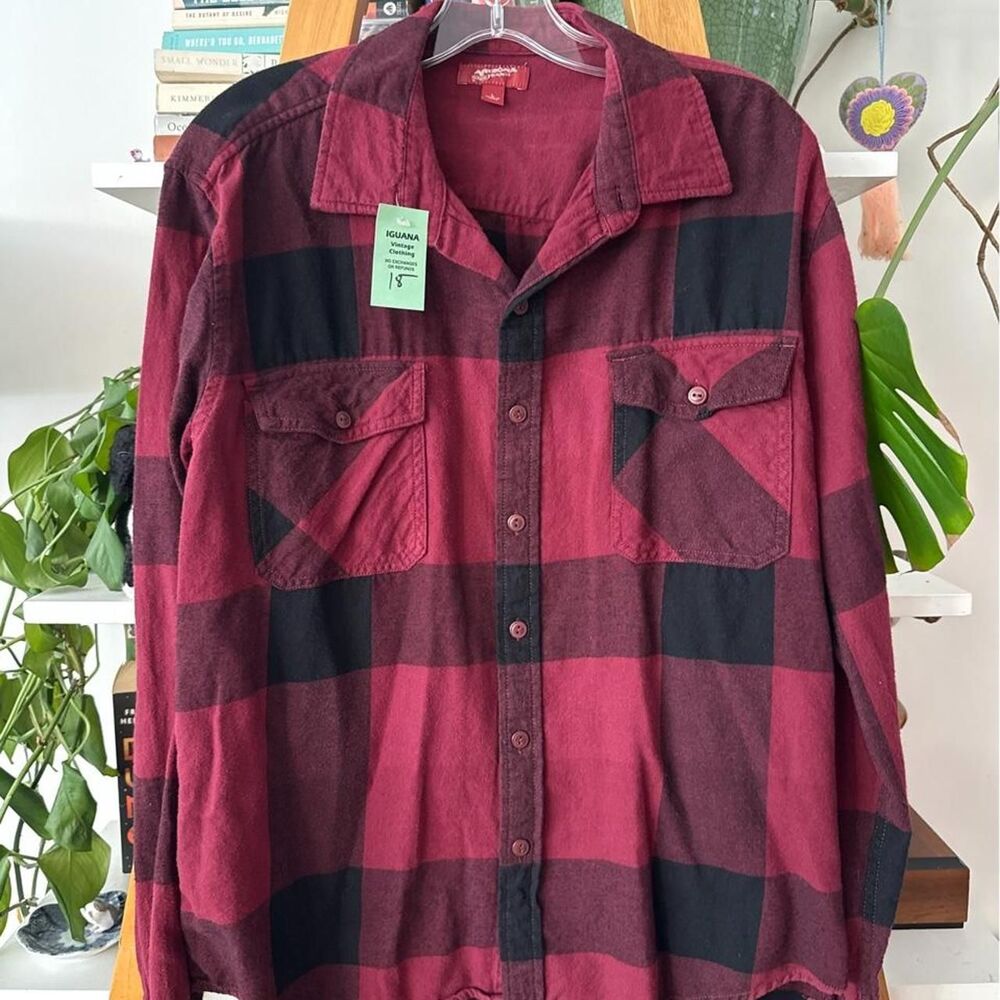Arizona Men's Burgundy and Red Shirt
